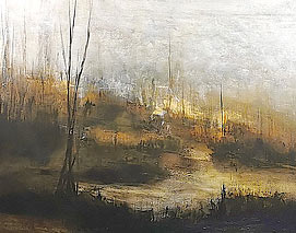 haguier abstract landscape Canada artist painter